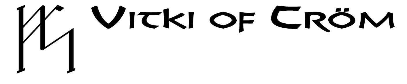 Vitki of Cröm Maker's Mark